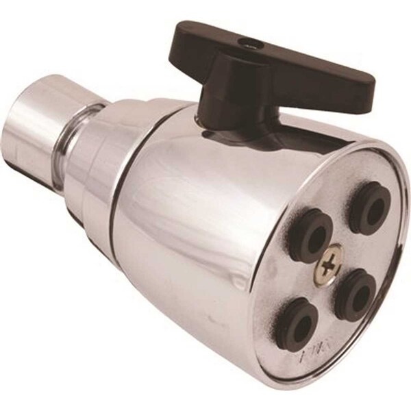 Proplus 1Spray 2 Single Wall Mount Fixed Adjustable Shower Head in